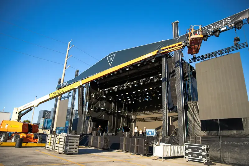 Stage builds & load-ins — South Florida · LPS Production