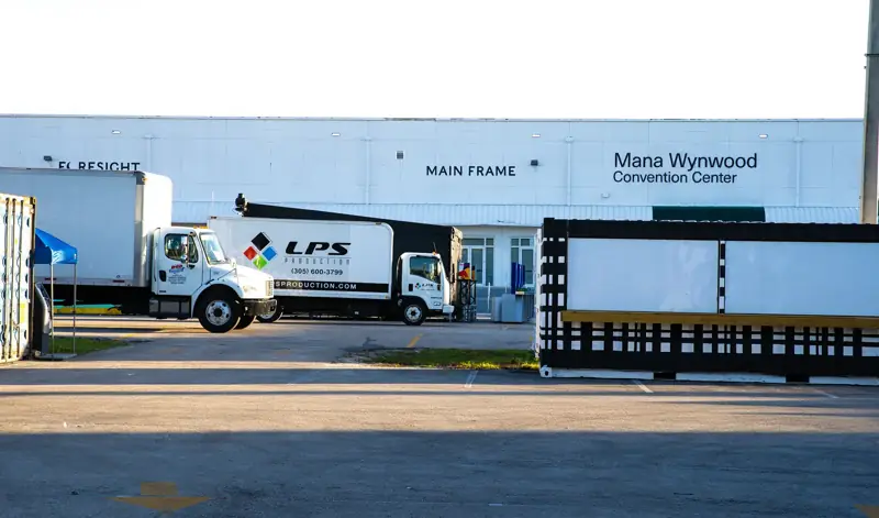Stage builds & load-ins — South Florida · LPS Production