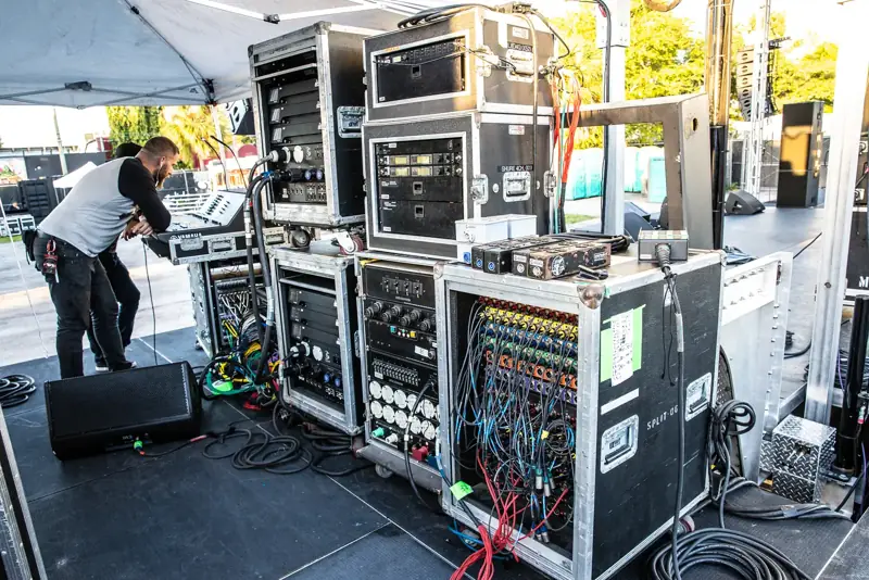 Stage builds & load-ins — South Florida · LPS Production