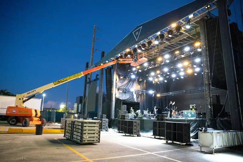 Stage builds & load-ins — South Florida · LPS Production