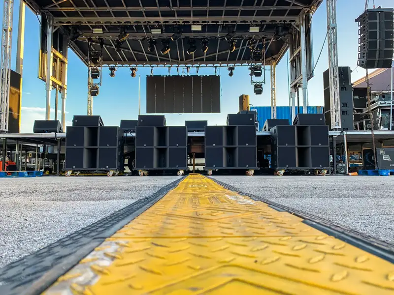 Stage builds & load-ins — South Florida · LPS Production