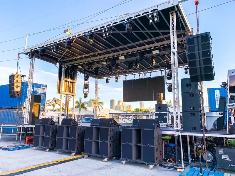 Stage builds & load-ins — South Florida · LPS Production