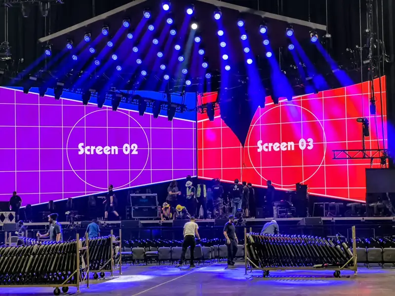 LED video