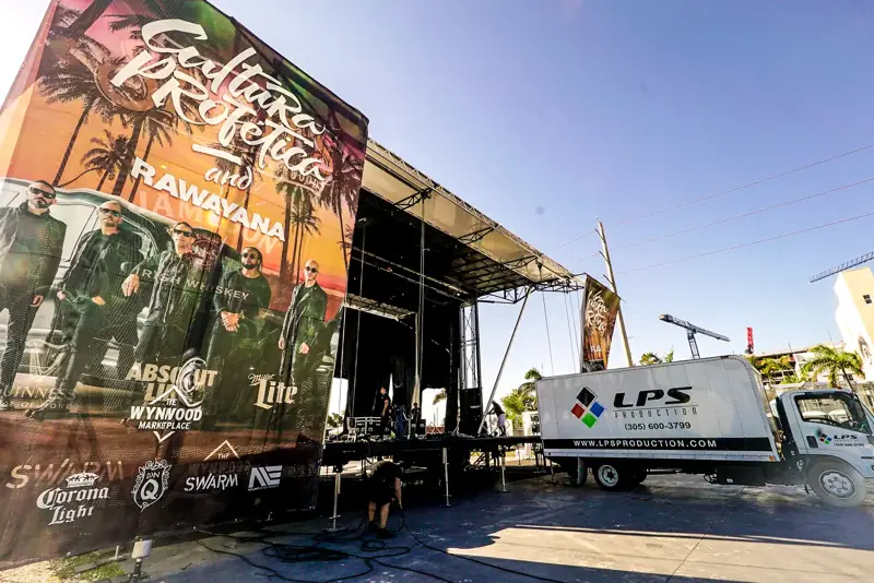 Wynwood outdoor festival — Miami · LPS Production